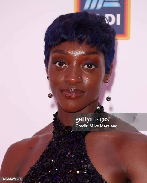 Amarachi Pipi attends the Team GB Ball at Battersea Evolution on November 25, 2021 in London, England.