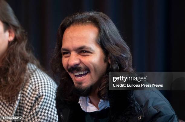 The dancer Juan Manuel Fernandez Montoya 'Farruquito', at the presentation of 'Navidad en familia: un cuento de Navidad', at the Fundacion Casa...