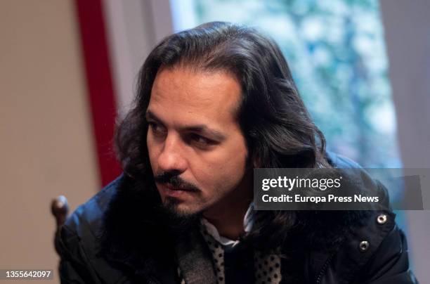 The dancer Juan Manuel Fernandez Montoya 'Farruquito', at the presentation of 'Navidad en familia: un cuento de Navidad', at the Fundacion Casa...