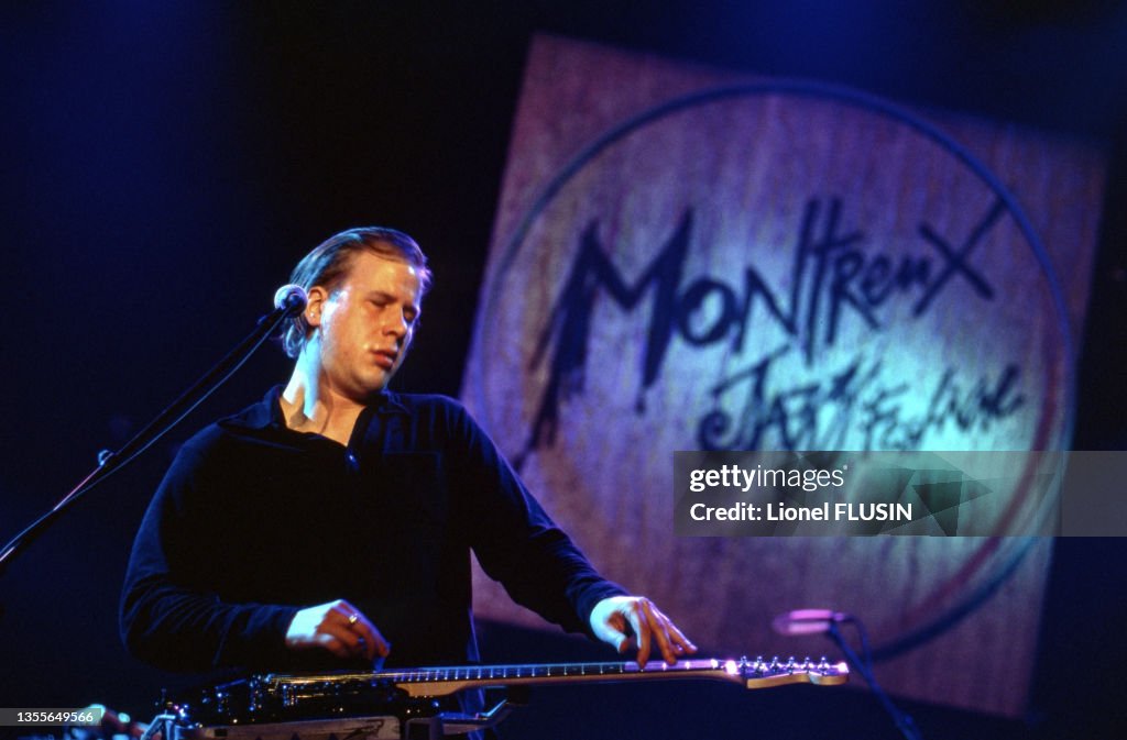 Jeff Healey en concert en 1999