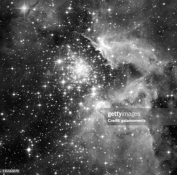 abstract background of stars in the galaxy - hubble space telescope stock pictures, royalty-free photos & images