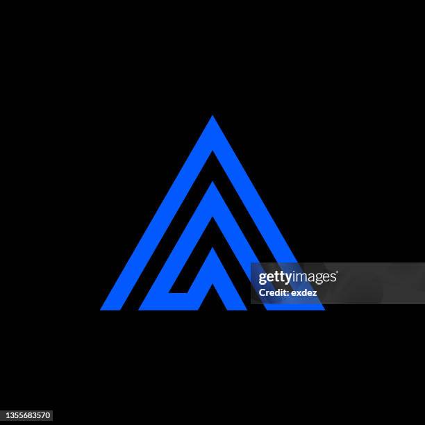 d logo set - fancy d stock illustrations