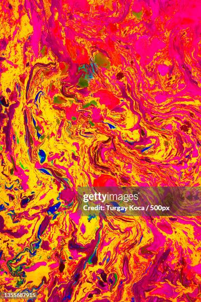 abstract marbling art patterns as colorful background - backgrounds grunge fractured stock pictures, royalty-free photos & images