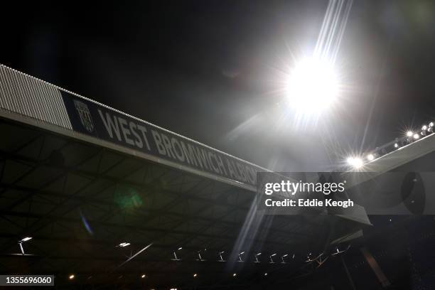 General view prior to the Sky Bet Championship match between West Bromwich Albion and Nottingham Forest at The Hawthorns on November 26, 2021 in West...