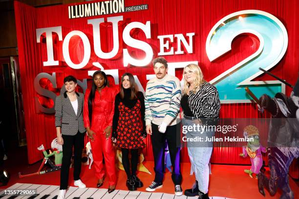 French singer Elodie Martelet, French actress Fatou Kaba, French singer Jenifer Bartoli, French actor Damien Bonnard and French actress Lola Dubini...