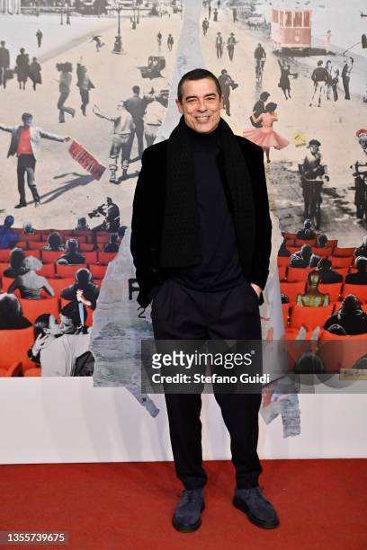 Alessandro Gassmann attends the Opening Red Carpet of the 39th Turin Film Festival 2021 on November 26, 2021 in Turin, Italy. The 39th Turin Film...