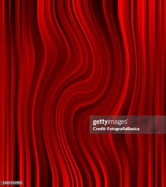 twisted red lines background - tv programming stock illustrations