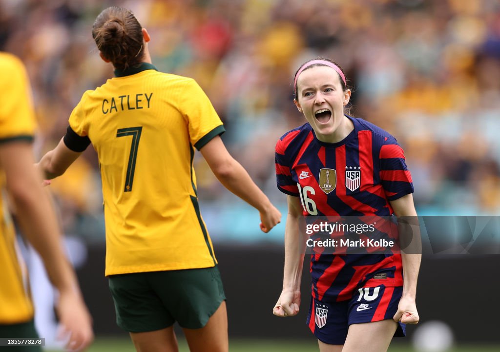 Australia v USA - International Friendly: Game 1