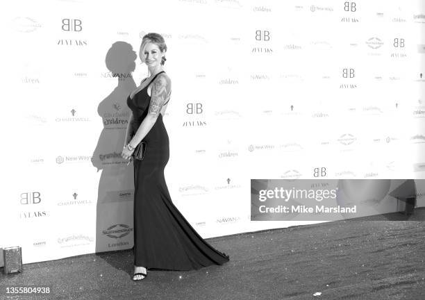 Ester Dee attends the Caudwell Children Butterfly Ball at The Roundhouse on November 26, 2021 in London, England.