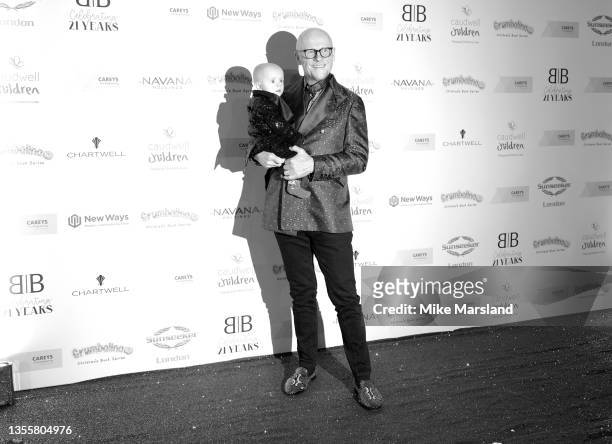 John Caudwell attends the Caudwell Children Butterfly Ball at The Roundhouse on November 26, 2021 in London, England.