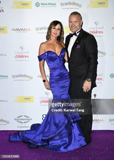 Trudi Beswick attends the Caudwell Children Butterfly Ball at The Roundhouse on November 26, 2021 in London, England.