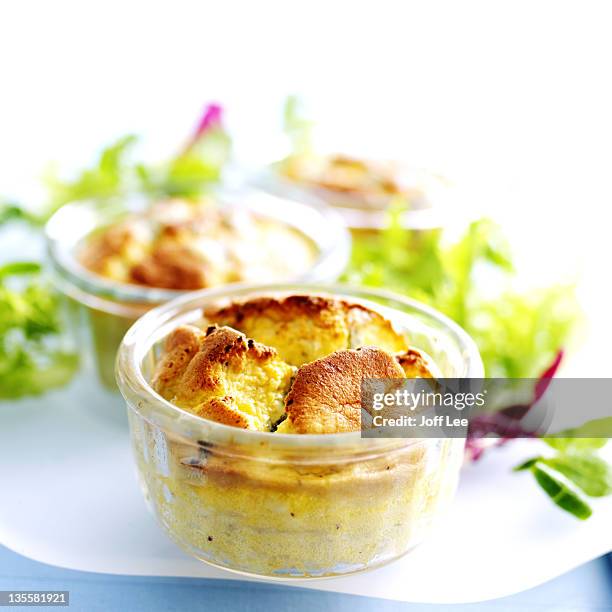 stilton cheese souffle - souffle stock pictures, royalty-free photos & images
