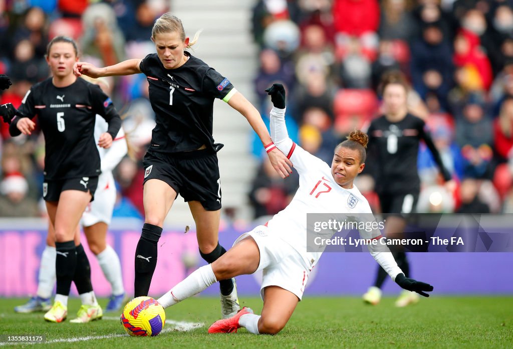 England v Austria: Group D - FIFA Women's World Cup 2023 Qualifier