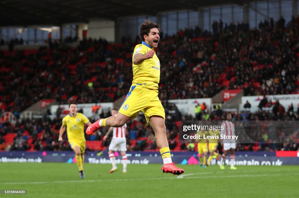 Stoke City v Blackburn Rovers - Sky Bet Championship