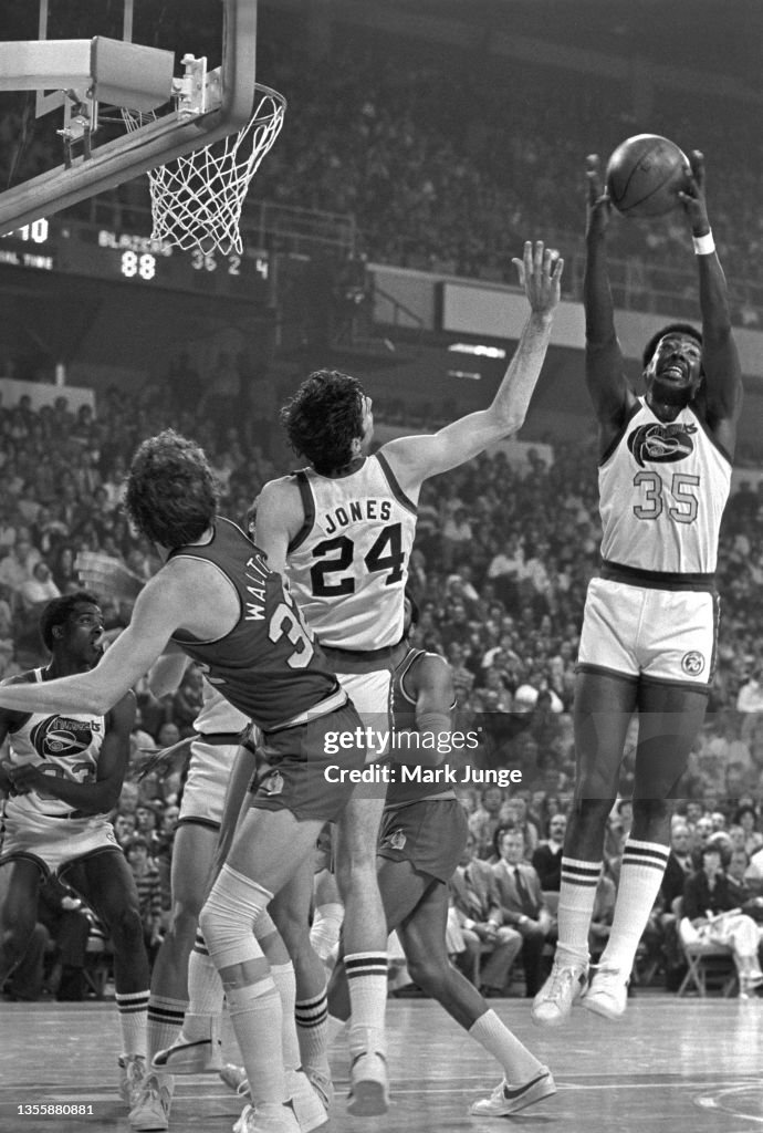 Denver Nuggets v Portland Trail Blazers, 5-1-77 revised