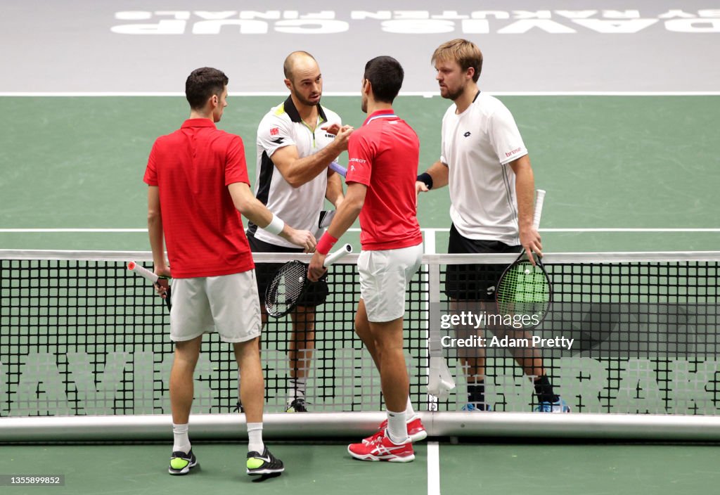 Serbia v Germany - Davis Cup Finals 2021