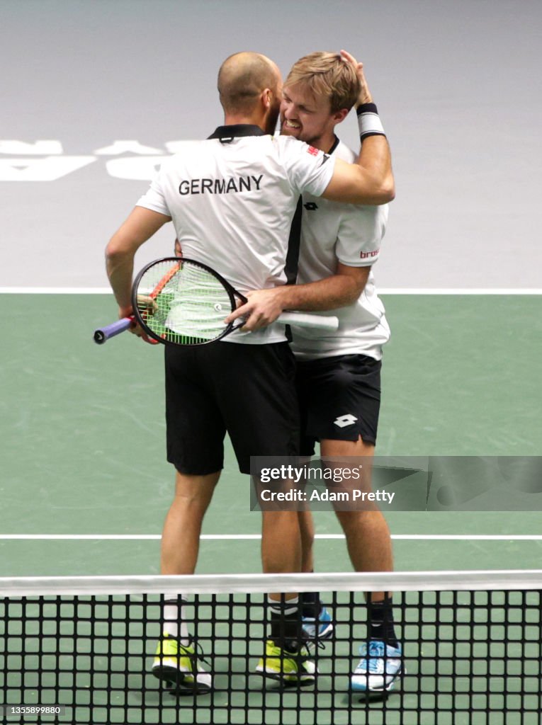 Serbia v Germany - Davis Cup Finals 2021