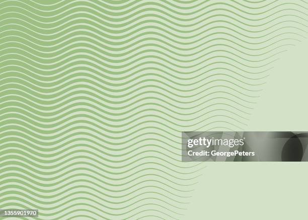 stockillustraties, clipart, cartoons en iconen met wavy lines background. halftone pattern - kronkel
