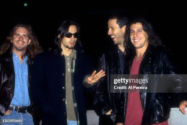 The rock group Extreme appears in a portrait taken on November 10, 1994 in New York City.