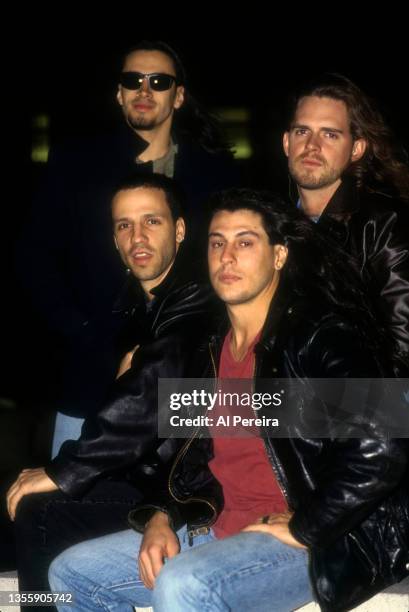 The rock group Extreme appears in a portrait taken on November 10, 1994 in New York City.