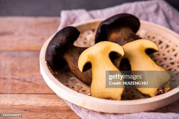 boletus aereus, edible mushrooms - boletus aereus stock pictures, royalty-free photos & images