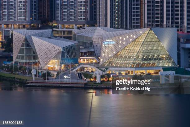 permaisuri zarith sofiah opera house in johor bahru, malaysia - johor stock pictures, royalty-free photos & images