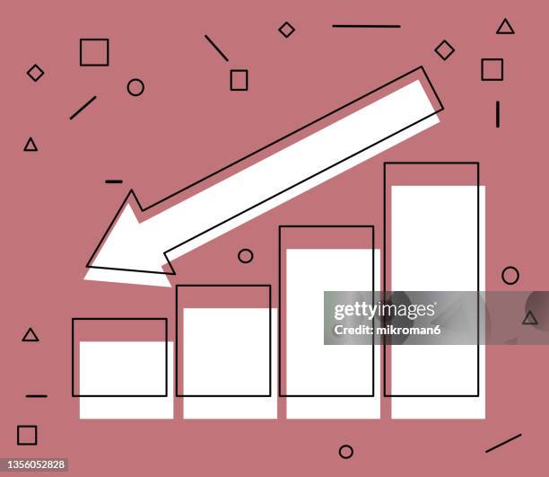Six Point Graph Infographic 6 Points Fotografías e imágenes de stock - Getty Images