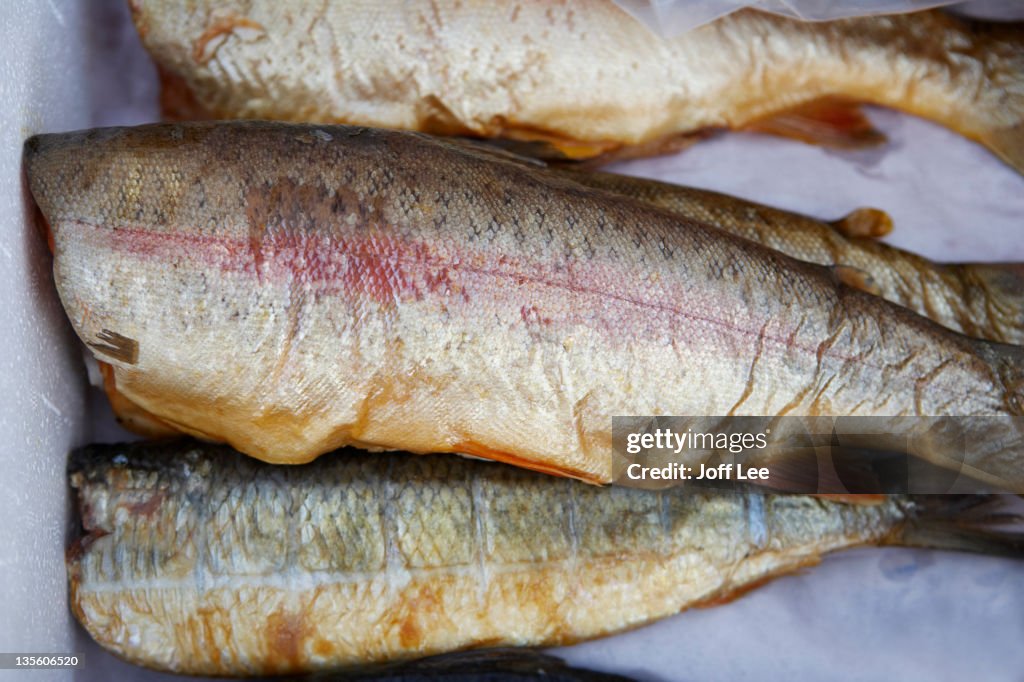 Smoked rainbow trout