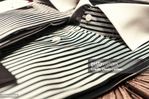 shirt 3 - striped shirt stock pictures, royalty-free photos & images