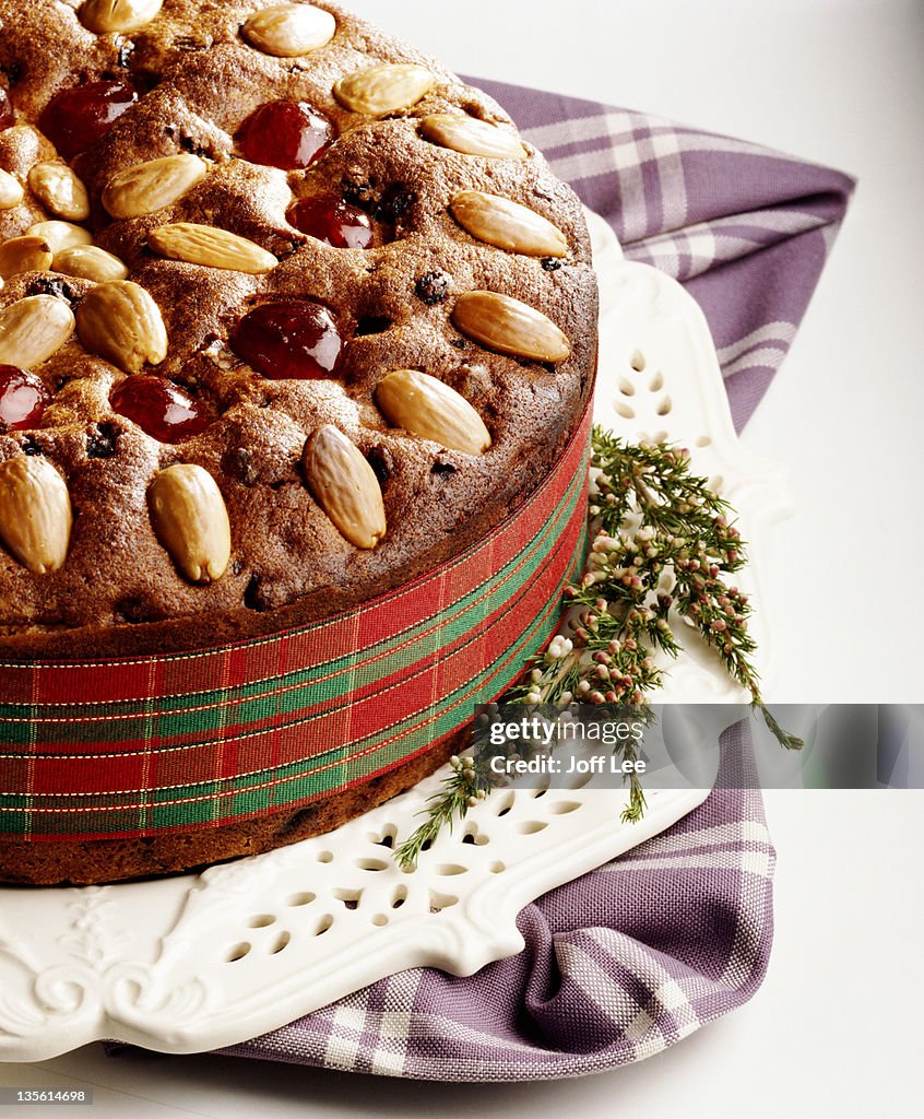 Traditional Dundee cake