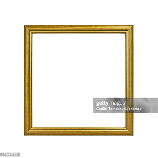 frame - gold rectangle stock pictures, royalty-free photos & images