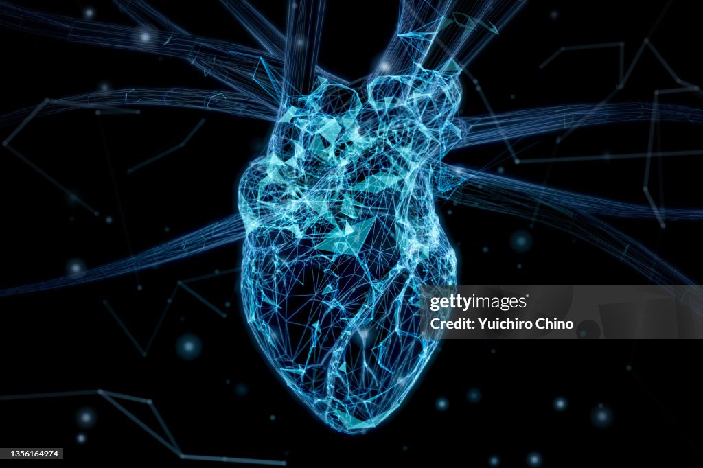 Abstract plexus heart