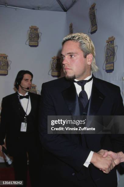 American baseball player Mike Piazza attends Sports Illustrated's 20th Century Sports Awards, held at Madison Square Garden in New York City, New...