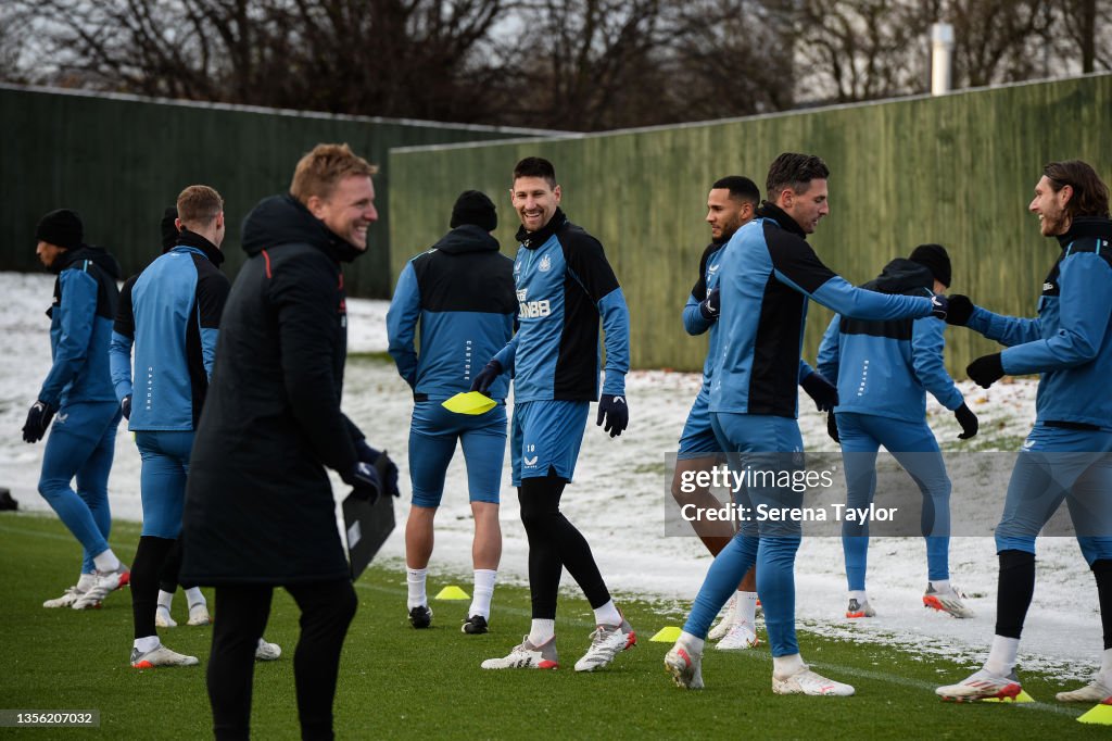 Newcastle United Training Session