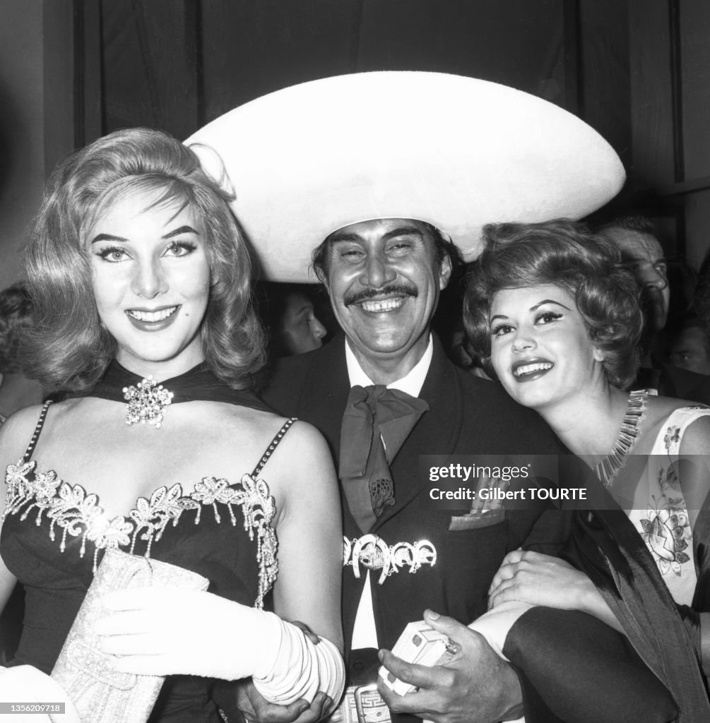 Emilio Fernandez et sa femme à Cannes en 1959