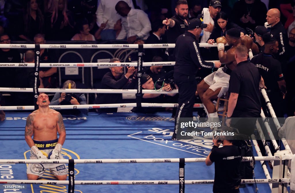 Anthony Joshua v Oleksandr Usyk World heavyweight boxing