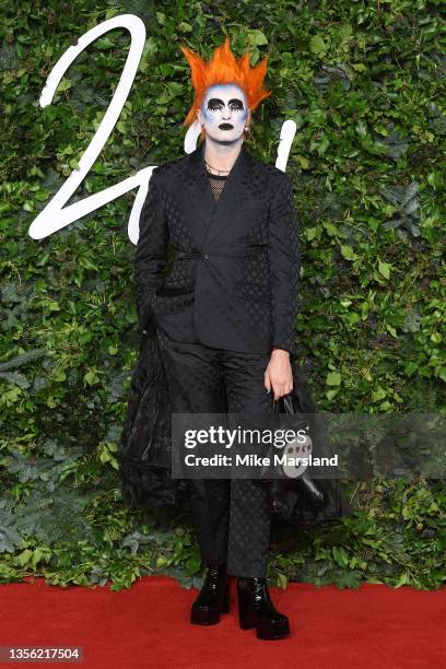 Charles Jeffrey attends The Fashion Awards 2021 at the Royal Albert Hall on November 29, 2021 in London, England.