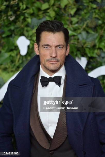 David Gandy attends The Fashion Awards 2021 at the Royal Albert Hall on November 29, 2021 in London, England.