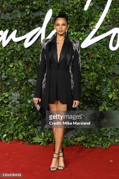 Alesha Dixon attends The Fashion Awards 2021 at the Royal Albert Hall on November 29, 2021 in London, England.