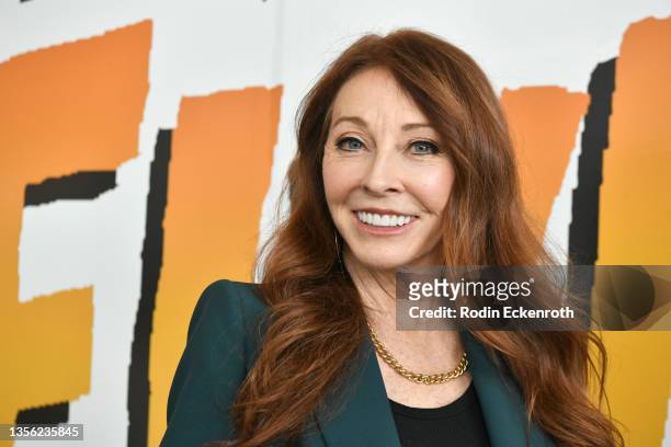 Cassandra Peterson, best known as Elvira, Mistress of the Dark poses for portrait at Julien's Auctions Icons & Idols: Hollywood & Sports Preview at...