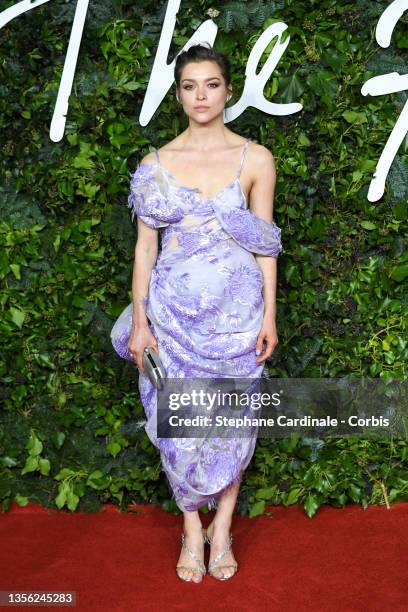 Sophie Cookson attends The Fashion Awards 2021 at the Royal Albert Hall on November 29, 2021 in London, England.