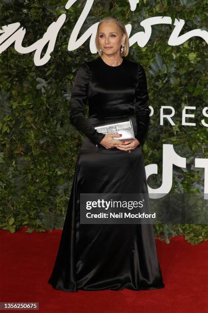 Kristin Scott Thomas attends The Fashion Awards 2021 at the Royal Albert Hall on November 29, 2021 in London, England.