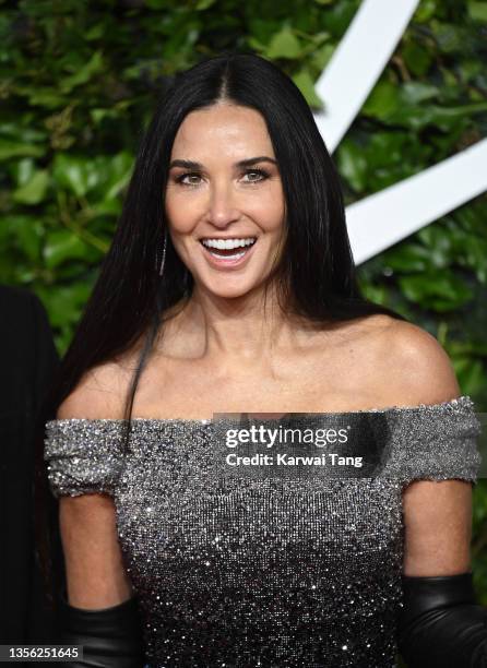 Demi Moore attends The Fashion Awards 2021 at the Royal Albert Hall on November 29, 2021 in London, England.