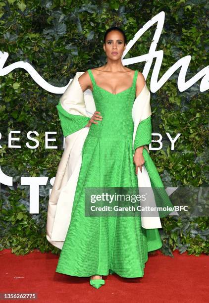 Zawe Ashton attends The Fashion Awards 2021 at the Royal Albert Hall on November 29, 2021 in London, England.