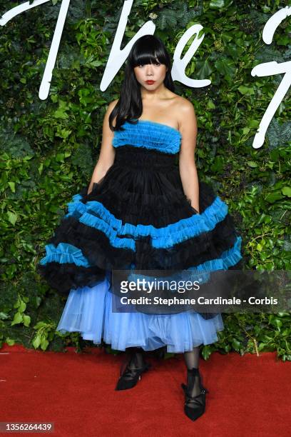 Susanna Lau aka Susie Bubble attends The Fashion Awards 2021 at the Royal Albert Hall on November 29, 2021 in London, England.