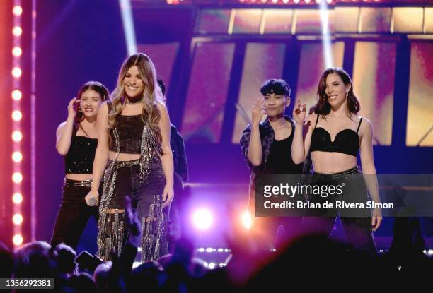 Tenille Arts performs onstage during the 2021 Canadian Country Music Awards at Budweiser Gardens on November 29, 2021 in London, Ontario.