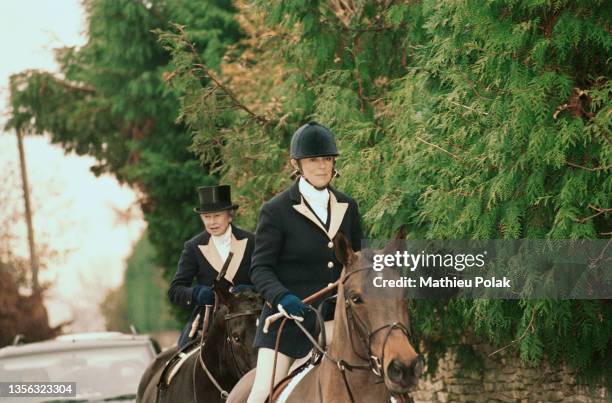 Camilla Parker-Bowles At Highgrove Hunt.