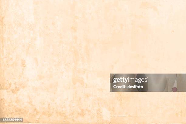 empty and blank dirty peach brown or beige coloured grunge textured horizontal old faded and weathered vector backgrounds abstract light smudges all over like a damp wall with seepage - mottled 幅插畫檔、美工圖案、卡通及圖標