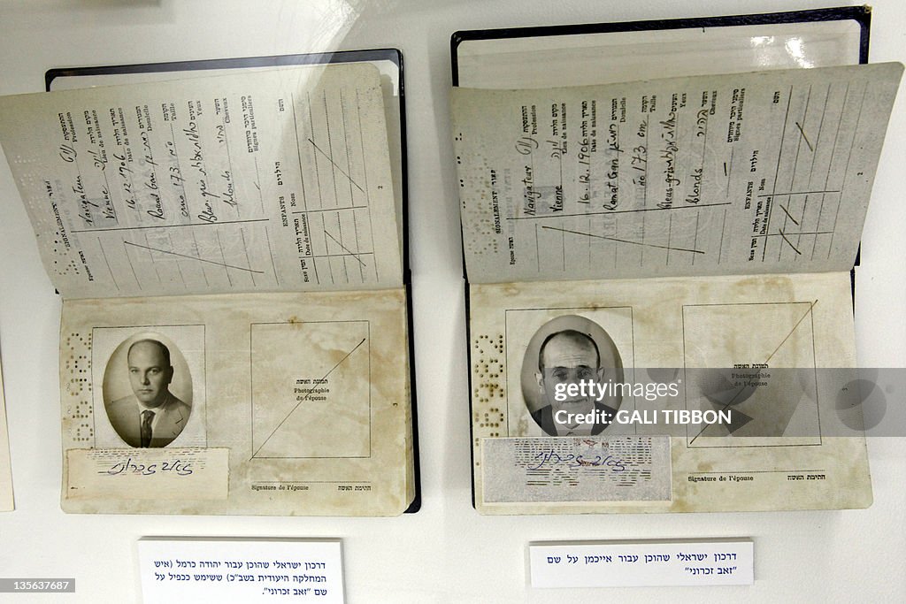 Fake passports, one used by an Israeli M