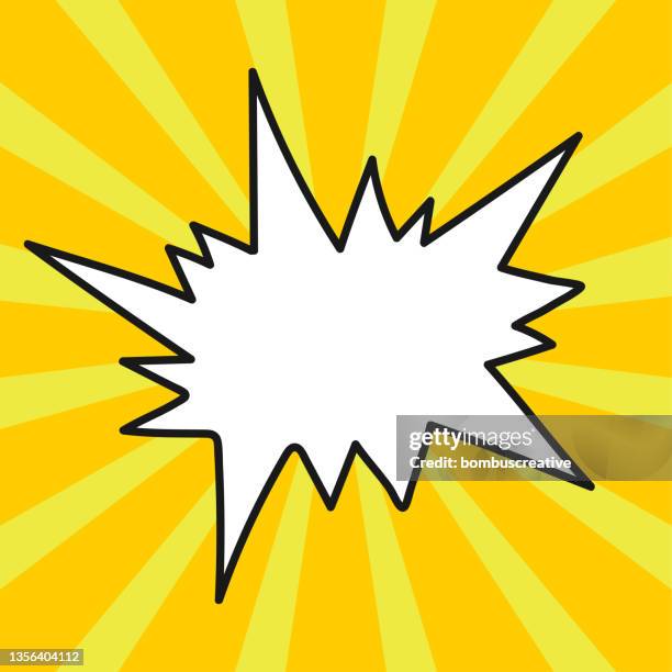 speech bubble background - comic book background stock illustrations